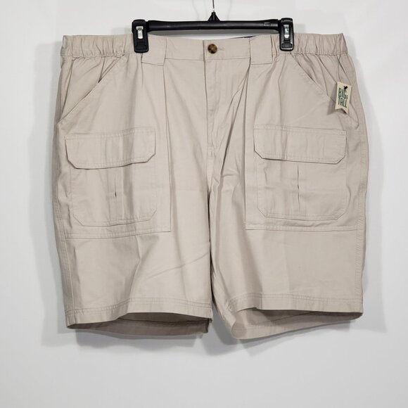 croft & barrow Other - NWT  Croft & Barrow  Side-elastic Cargo Shorts  Relaxed Fit  Tan Khaki  Size 46